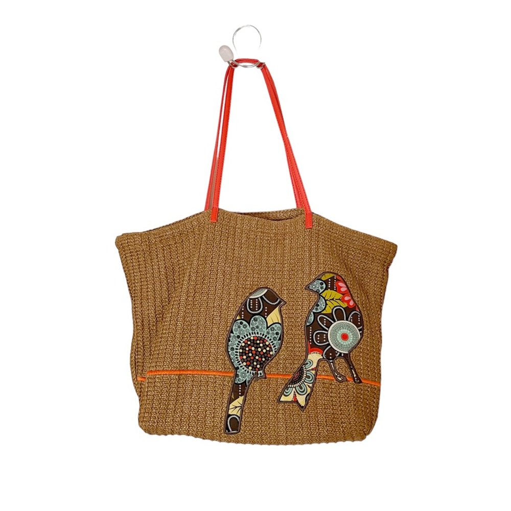 Vera Bradley Flower Shower pattern tote bag